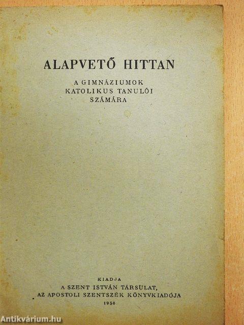 Alapvető hittan