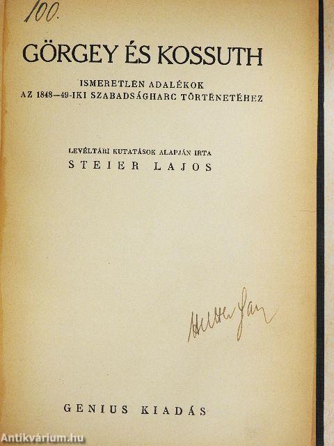 Görgey és Kossuth