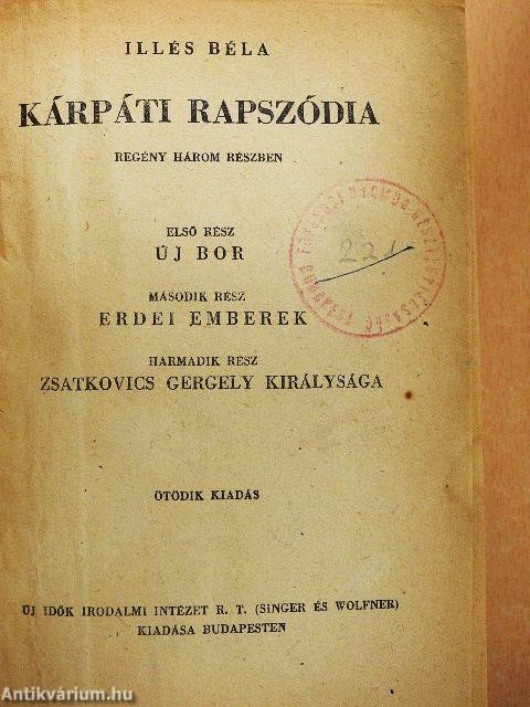 Kárpáti rapszódia