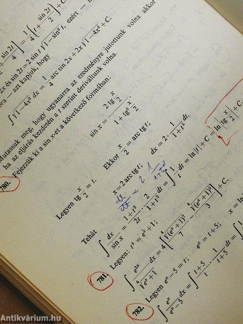 Matematikai analízis feladatgyűjtemény