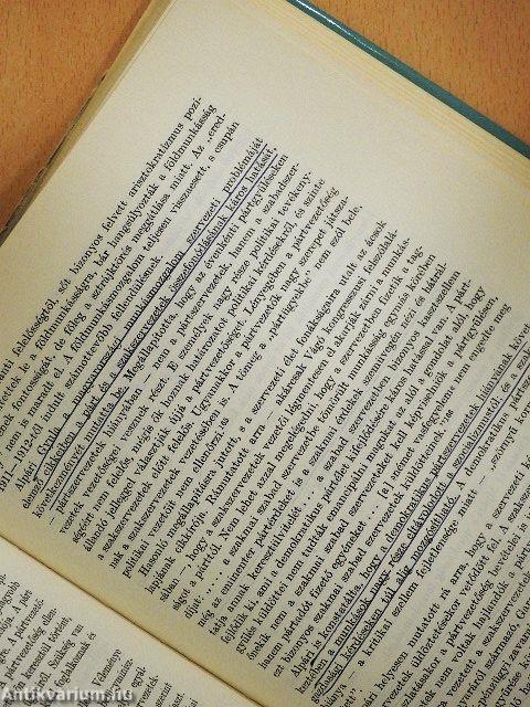 A magyarországi Szociáldemokrata Párt ellenzéke és tevékenysége