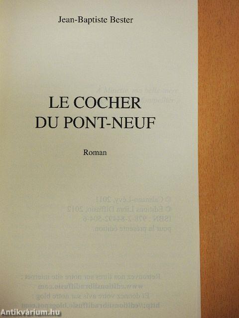 Le Cocher du Pont-Neuf