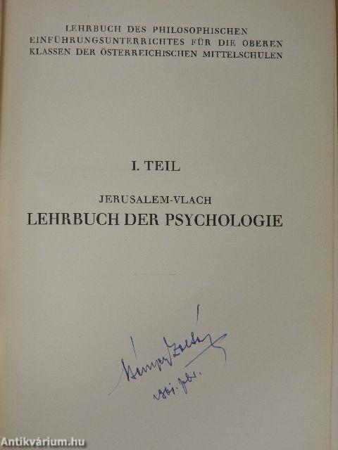 Lehrbuch der psychologie