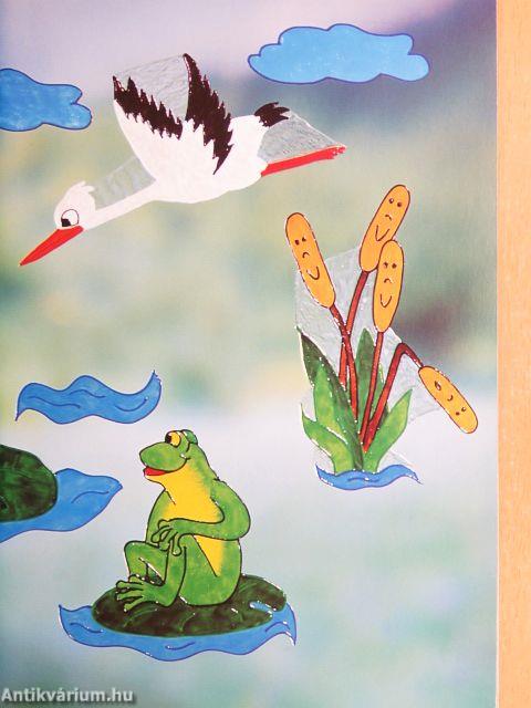 Színes állatvilág üvegfestéssel