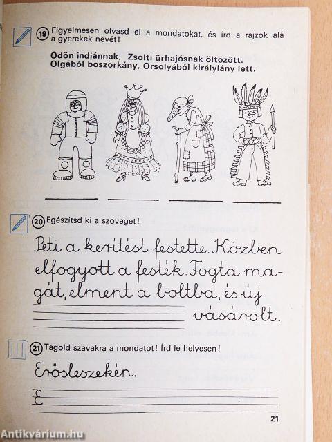 Olvasás-írás munkafüzet II.