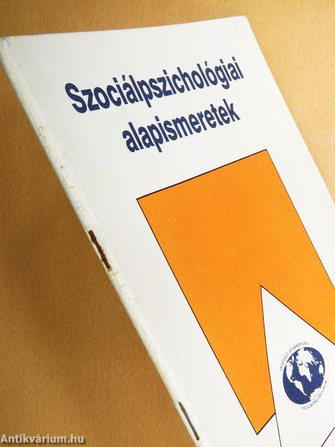 Szociálpszichológiai alapismeretek