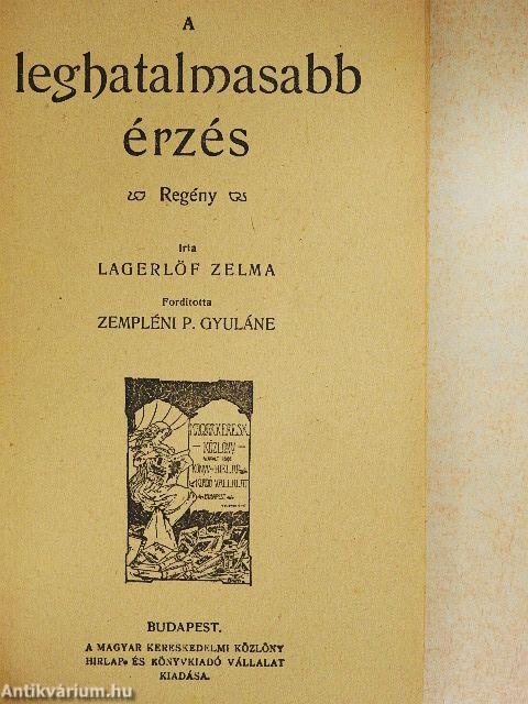 A leghatalmasabb érzés