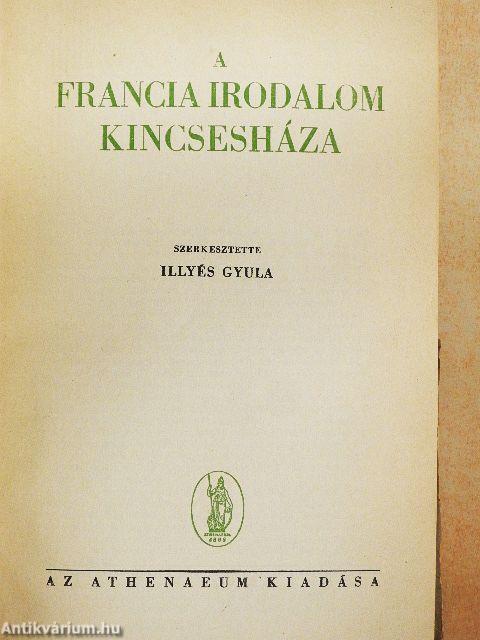 A francia irodalom kincsesháza