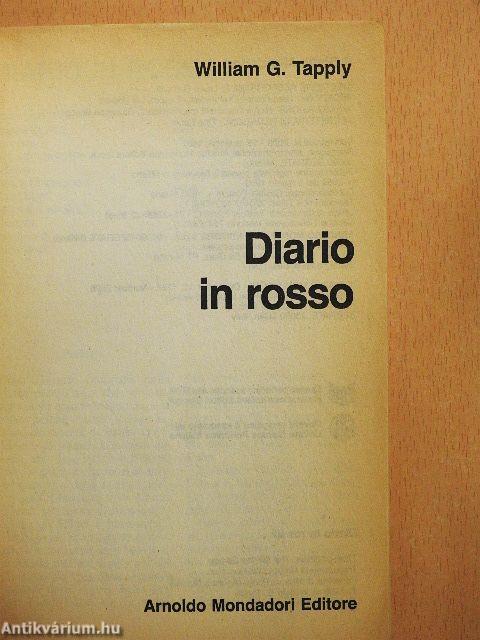 Diario in rosso