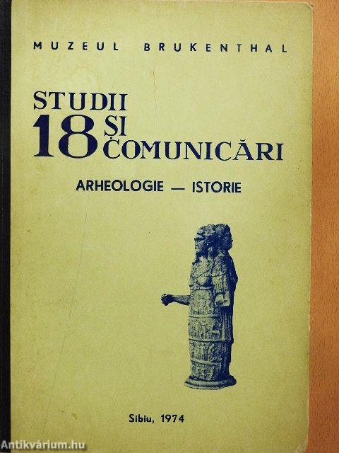 Studii si comunicari 18.