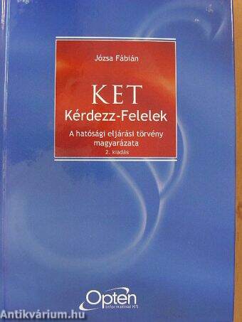 KET - Kérdezz-felelek