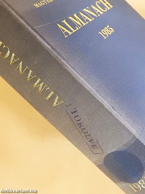 A Magyar Tudományos Akadémia Almanachja 1985
