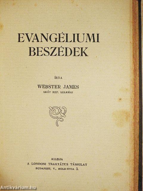 Egyházi beszédek/Evangéliumi beszédek