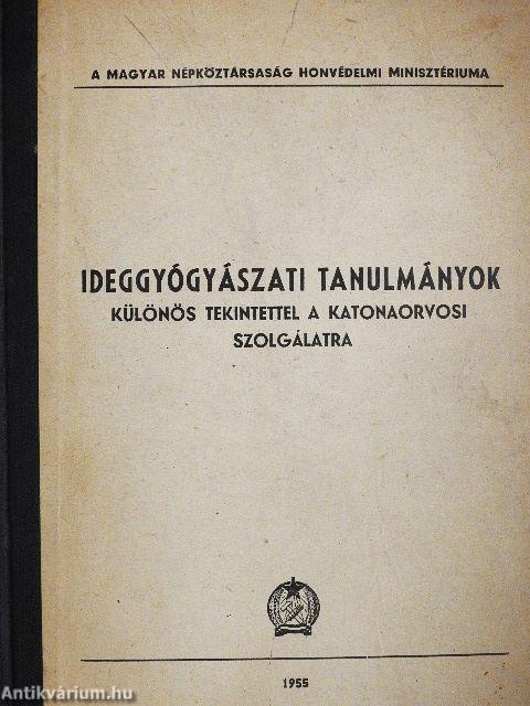 Ideggyógyászati tanulmányok