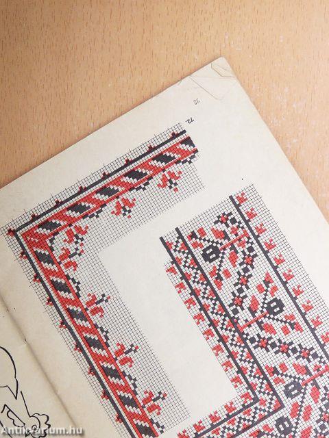 Keresztszemes minták mai alkalmazása