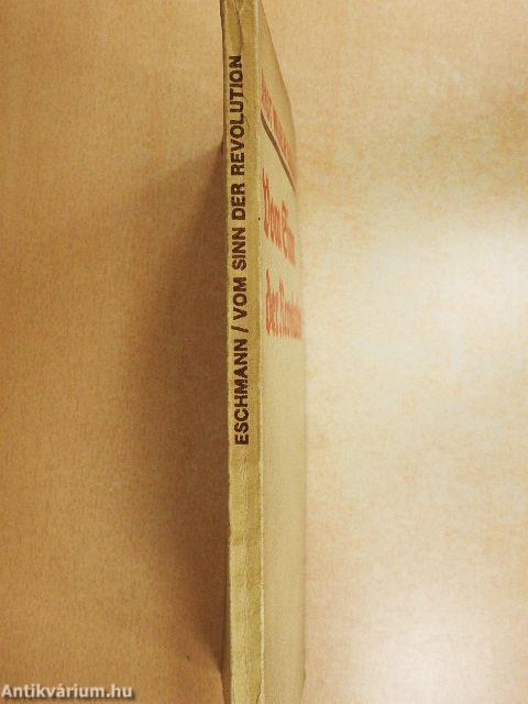 Vom Sinn der Revolution (gótbetűs)