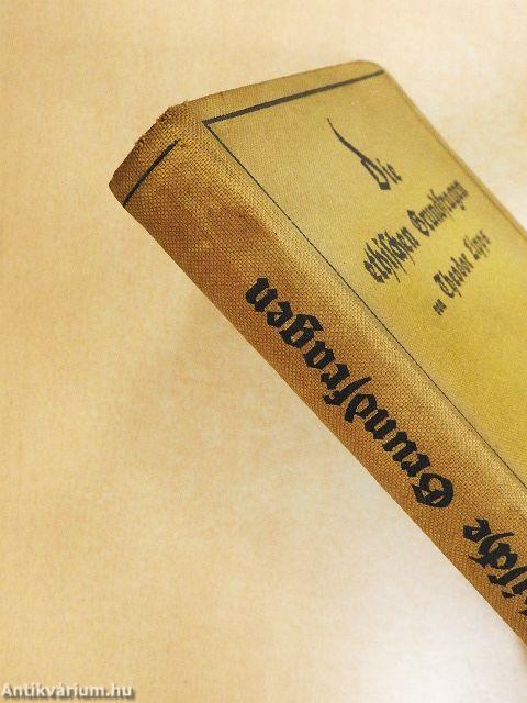 Die ethischen Grundfragen (gótbetűs)