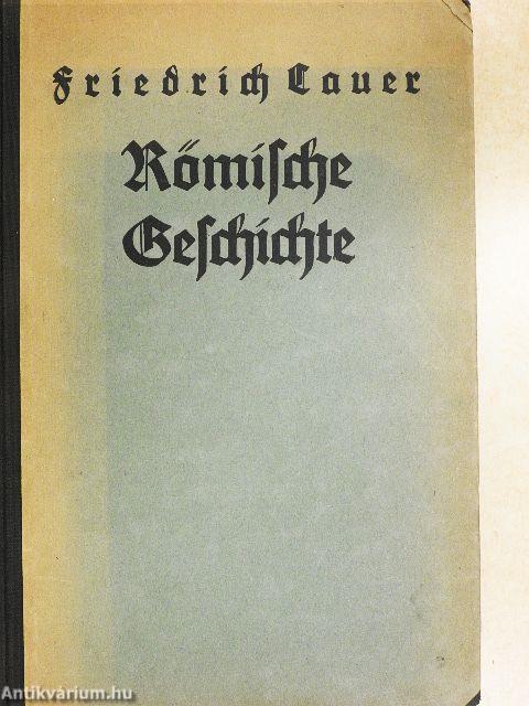 Römische Geschichte (gótbetűs)