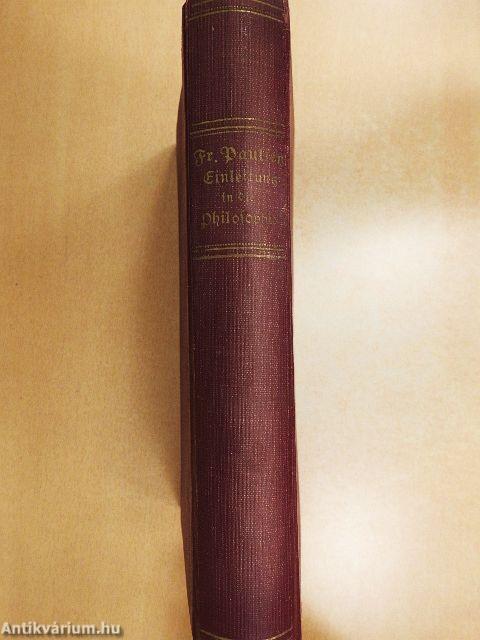 Einleitung in die Philosophie (gótbetűs)