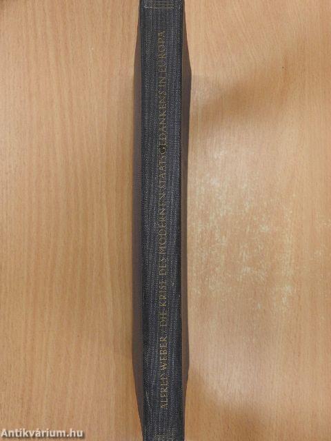 Die Krise des modernen Staatsgedankens in Europa (gótbetűs)