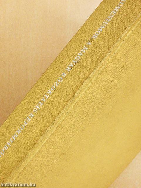 Dokumentumok a magyar közoktatás reformjáról