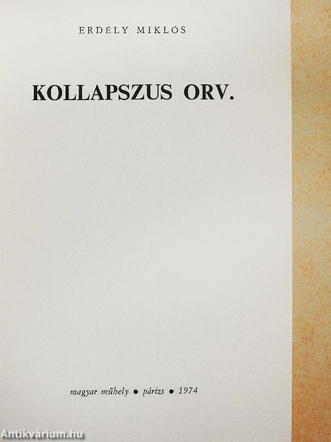 Kollapszus orv.
