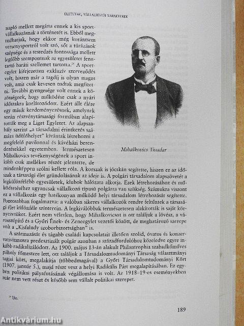 Vállalkozó győri polgárok 1870-1940