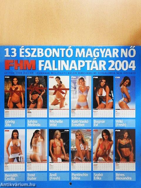 FHM Falinaptár 2004