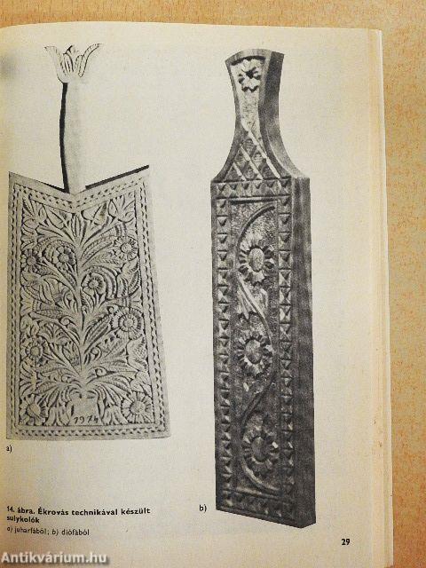 A fa díszítő faragása