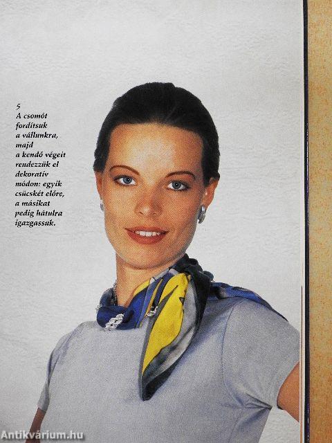 Kendők és sálak csavarva, csomózva...