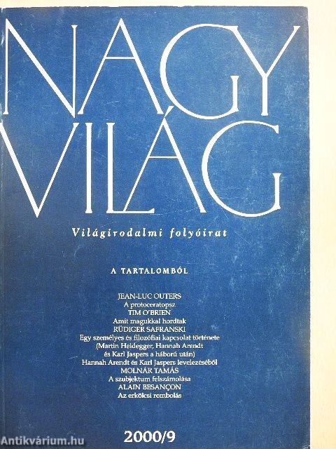 Nagyvilág 2000. szeptember