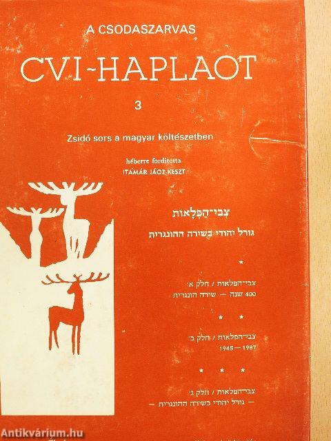 Cvi-Haplaot 3 - A csodaszarvas