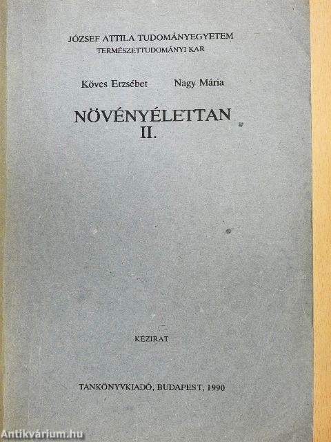 Növényélettan II.