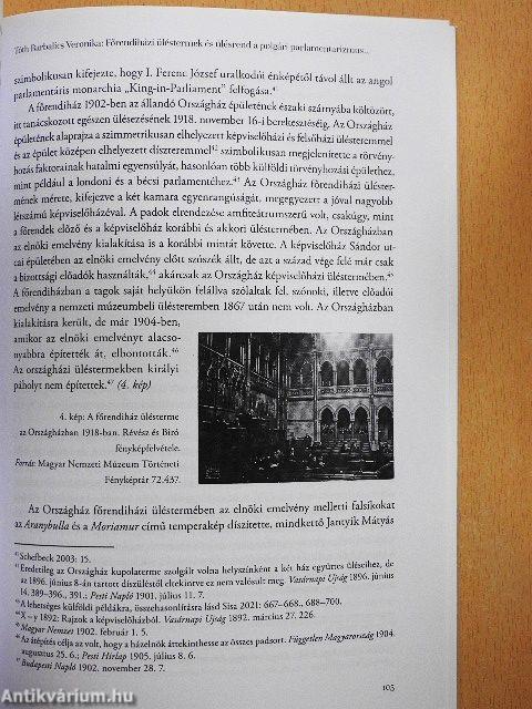 Utak a Tisztelt Házba - Helyi és országos elit a dualizmus korának magyar parlamentizmusában 2023/1.