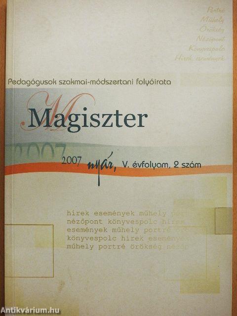 Magiszter 2007. nyár