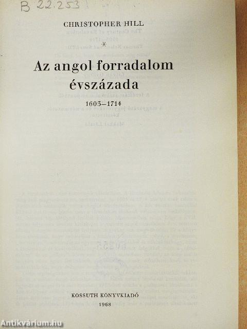 Az angol forradalom évszázada