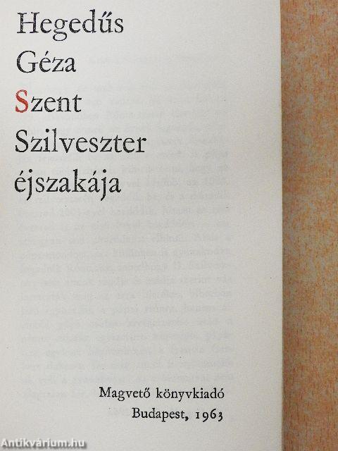 Szent Szilveszter éjszakája