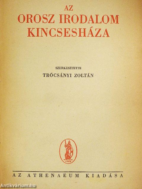 Az orosz irodalom kincsesháza