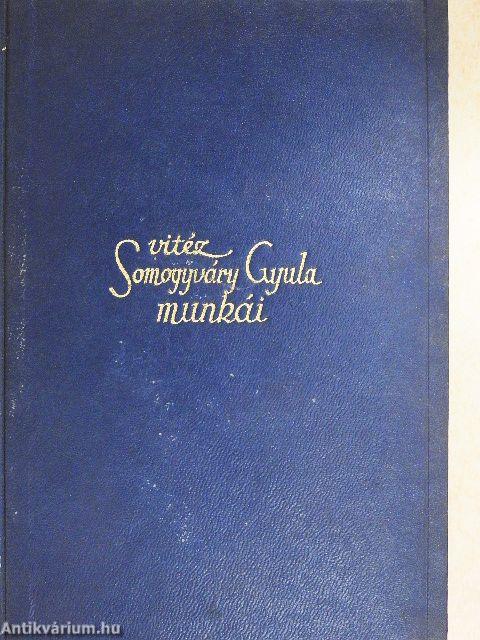 Vitéz Somogyvári Gyula versei