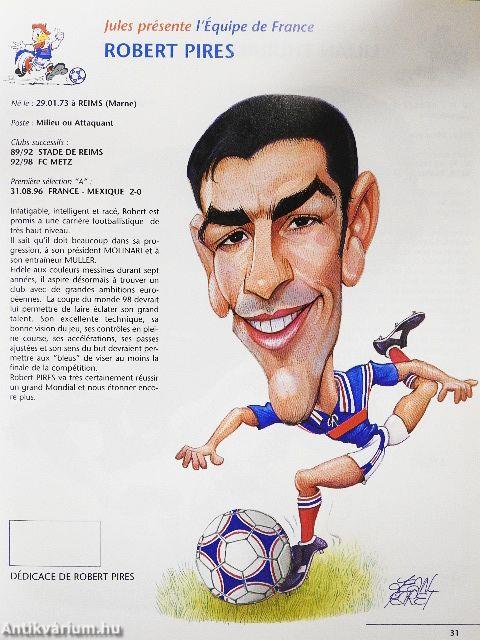 Jules présente l'équipe de France de football