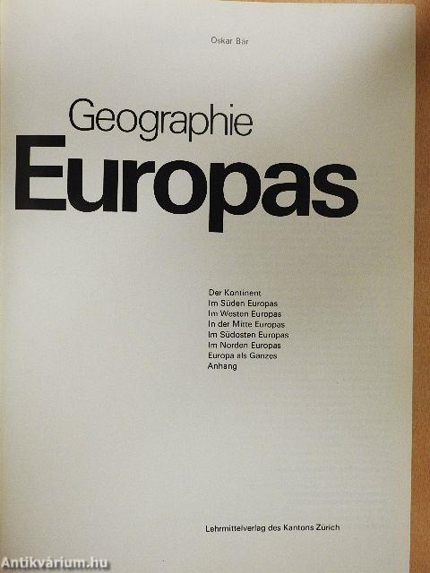 Geographie Europas