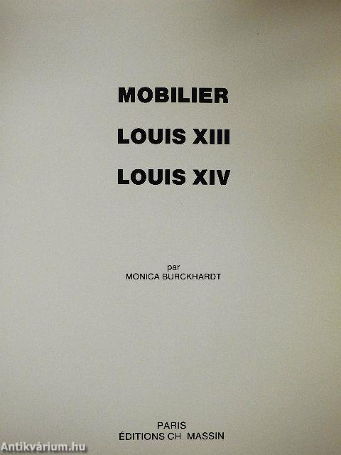 Mobilier Louis XIII-Louis XIV