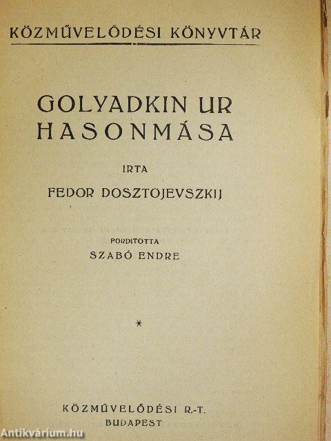 Golyadkin ur hasonmása