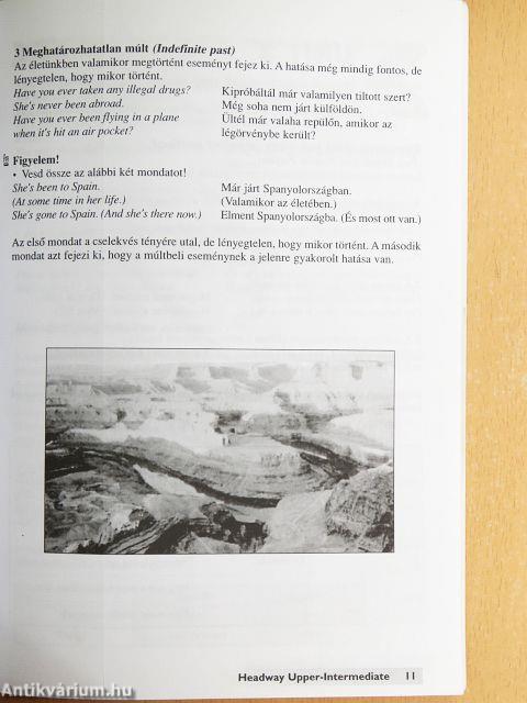 New Headway English Course - Upper-Intermediate - Angol-magyar szójegyzék és nyelvtani összefoglaló