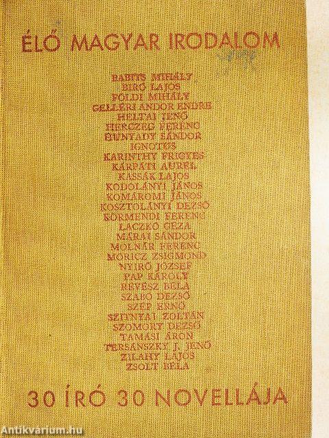 Élő magyar irodalom