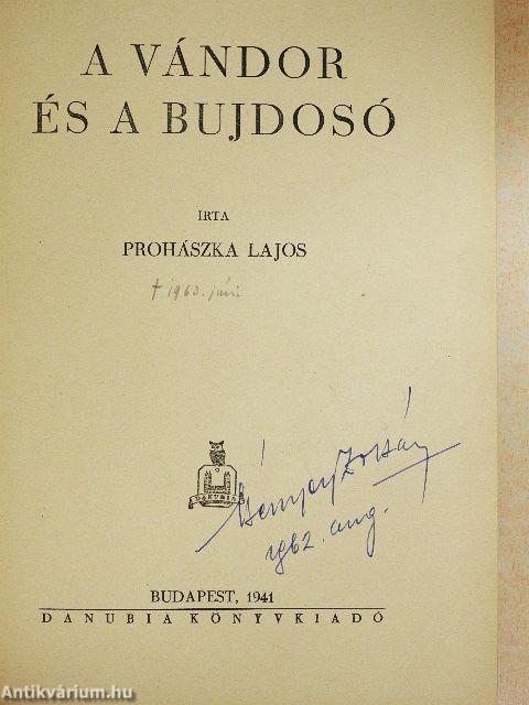 A vándor és a bujdosó