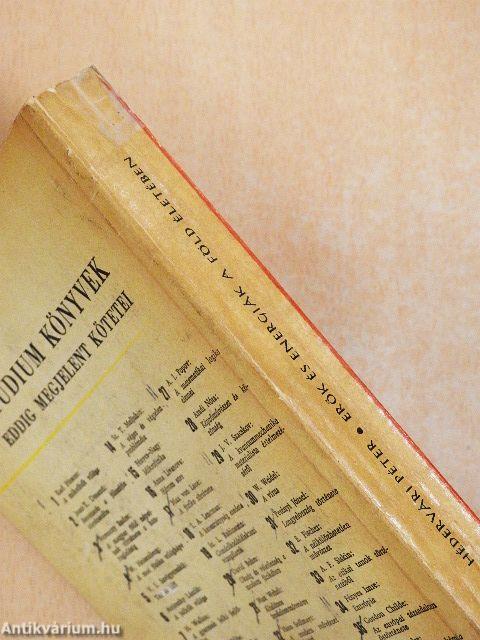 Erők és energiák a Föld életében