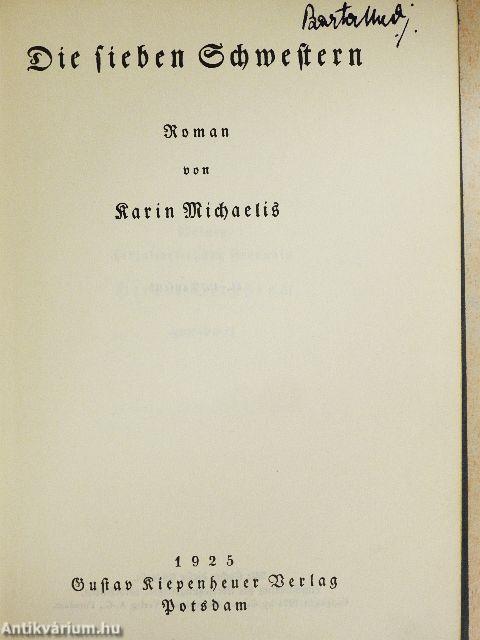 Die sieben Schwestern (gótbetűs)