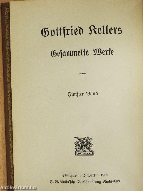 Die Leute von Seldwyla I-II. (gótbetűs)