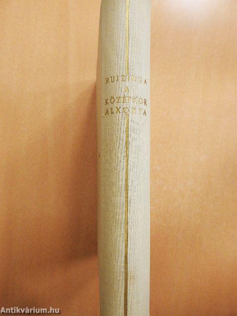 A középkor alkonya